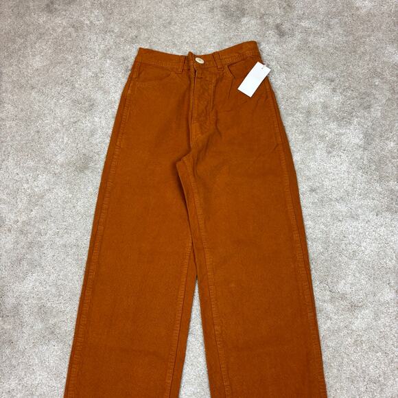 NWT Jesse Kam California Wide Relaxed Pants Women's 0 Skater Boho 90s - Picture 2 of 11
